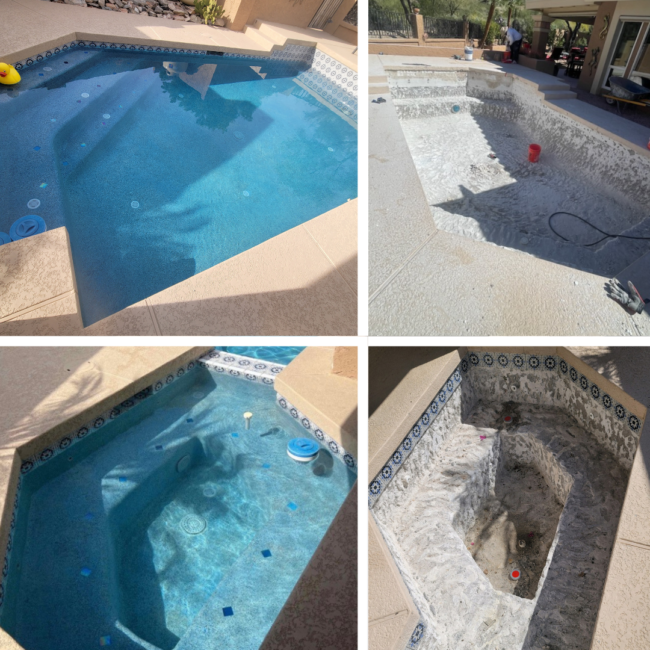 web Pool Remodel